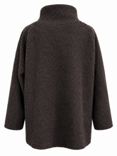 Load image into Gallery viewer, Fluffy Asymmetric Wrap Jacket