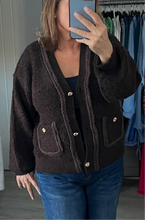 Load image into Gallery viewer, Shearling Cardie/Jumper