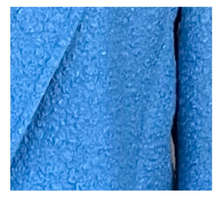 Load image into Gallery viewer, Bouclé Longline Coat – Blue