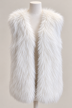 Load image into Gallery viewer, Faux Fur Gilet - Ivory