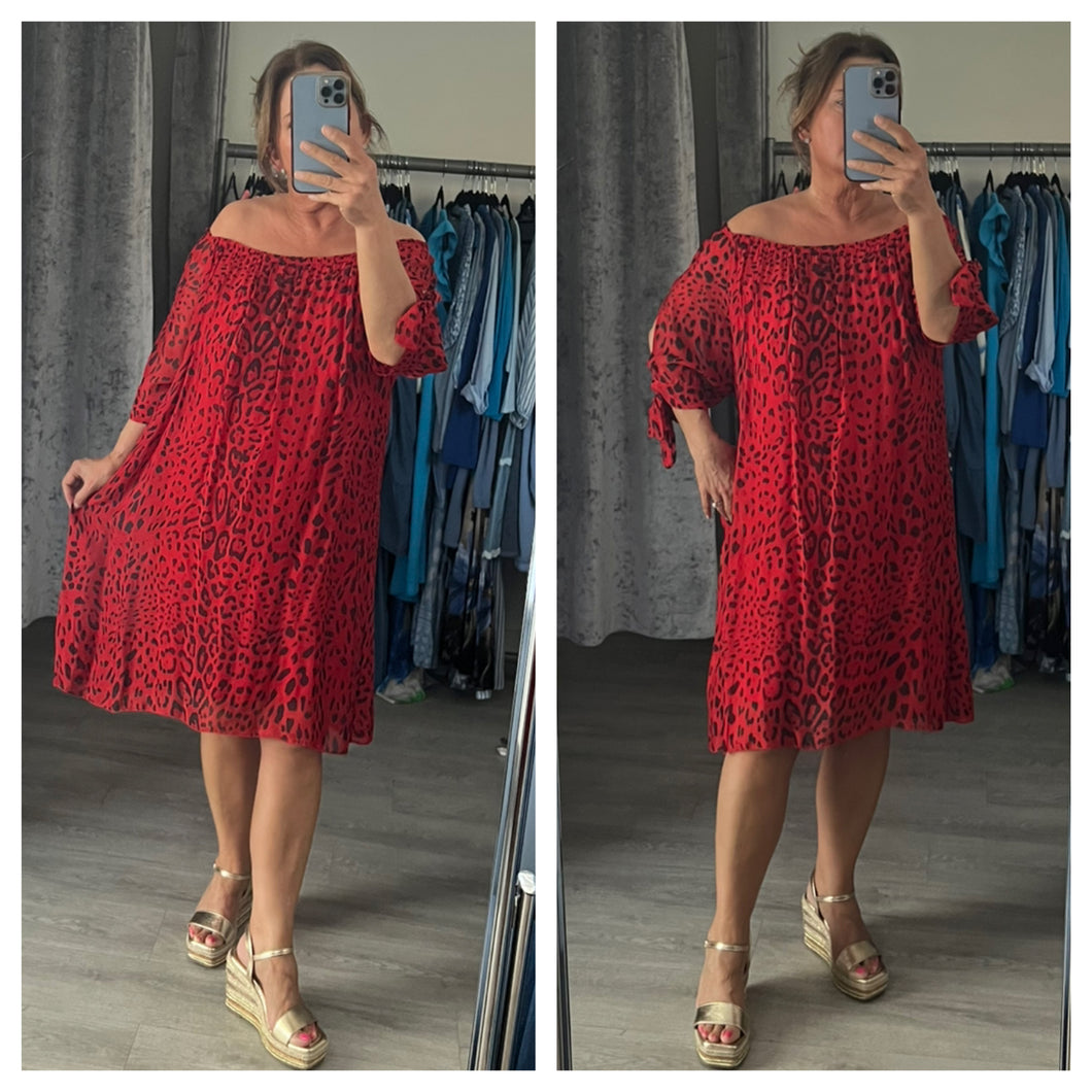 Rona silk dress