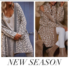 Load image into Gallery viewer, Leop print cardie
