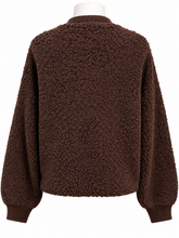 Load image into Gallery viewer, Sherpa Cardigan – Beige
