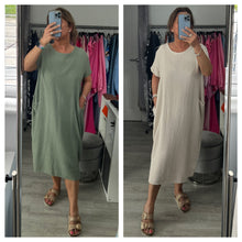Load image into Gallery viewer, Alexa dress - khaki
