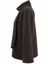 Load image into Gallery viewer, Fluffy Asymmetric Wrap Jacket
