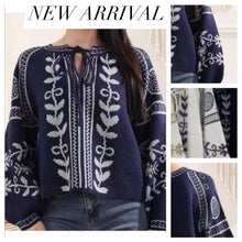 Load image into Gallery viewer, Arianna knit - navy
