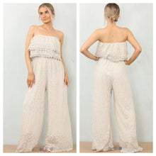 Load image into Gallery viewer, Lace jumpsuit - black
