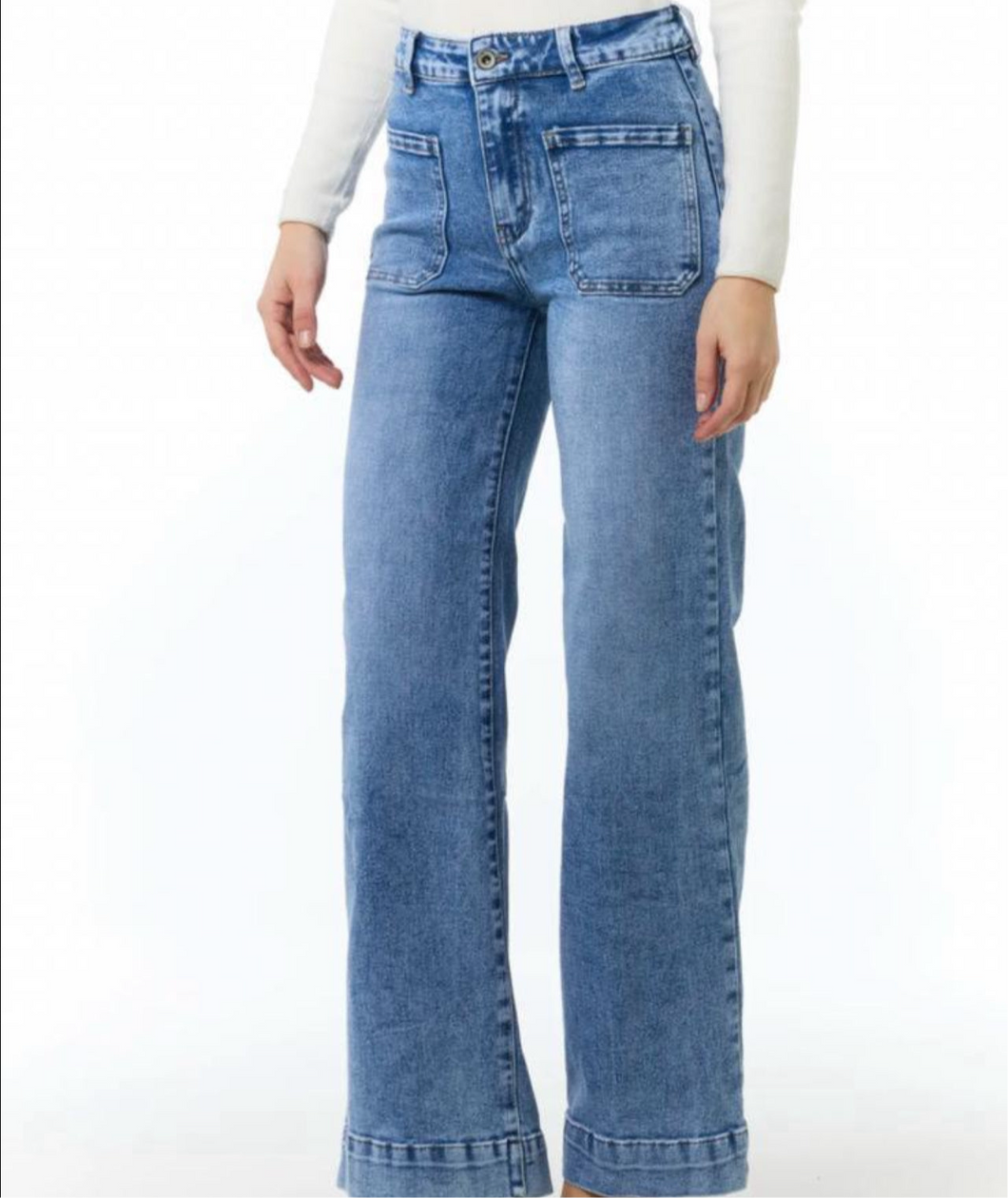 Billi jeans - medium/light blue denim