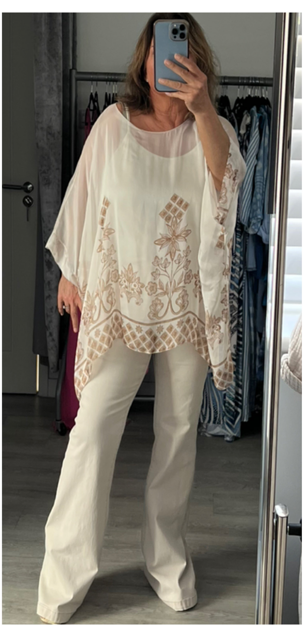 Gracie top - cream