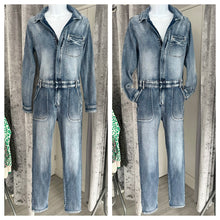 Load image into Gallery viewer, Melly &amp; Co Denim Jumpsuit
