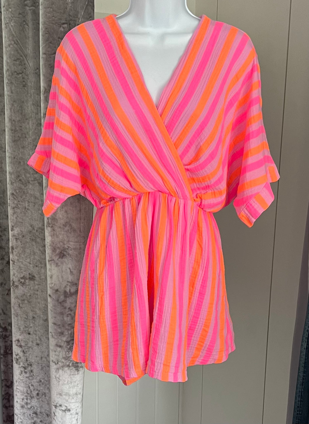 Stripe playsuit