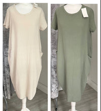 Load image into Gallery viewer, Alexa dress - khaki
