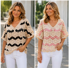Load image into Gallery viewer, Crochet top
