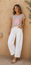 Load image into Gallery viewer, Barrel jeans - white
