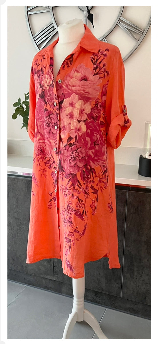 Melissa - orange/pink