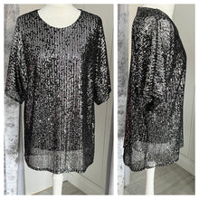 Load image into Gallery viewer, Alise - black/silver
