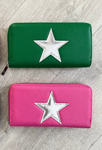 Load image into Gallery viewer, Silver star purse
