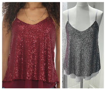 Load image into Gallery viewer, Sparkle cami tops
