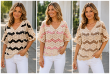 Load image into Gallery viewer, Crochet top
