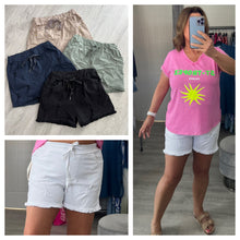 Load image into Gallery viewer, Frayed magic shorts

