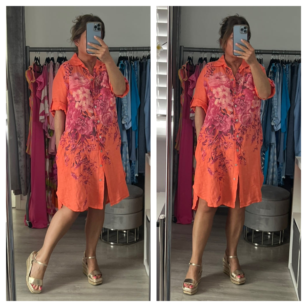 Melissa - orange/pink