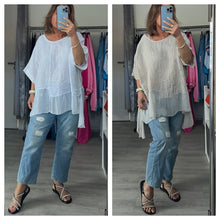 Load image into Gallery viewer, Linsilk top - beige

