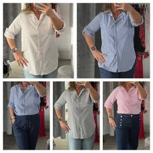 Load image into Gallery viewer, Stripe cotton shirt
