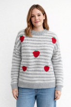 Load image into Gallery viewer, Strawberry stripe
