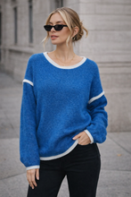Load image into Gallery viewer, Contrast jumpers - blue
