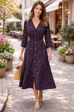 Load image into Gallery viewer, Chloe dress - navy blue
