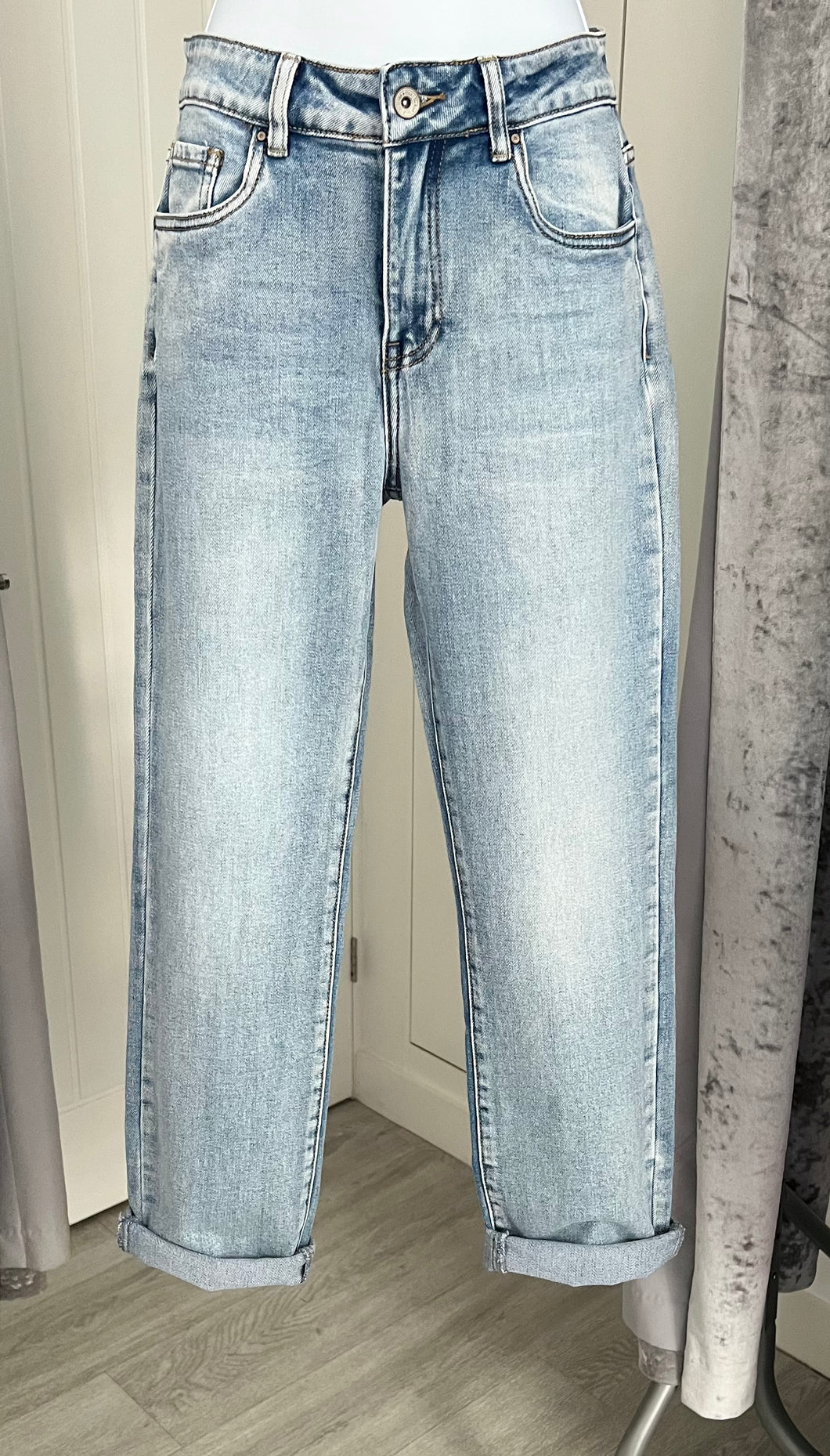 Toxik Boyfriend jeans - pale blue