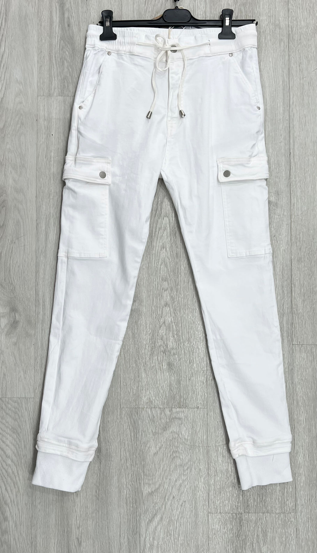 Melly & co Jean jogger jeans - white